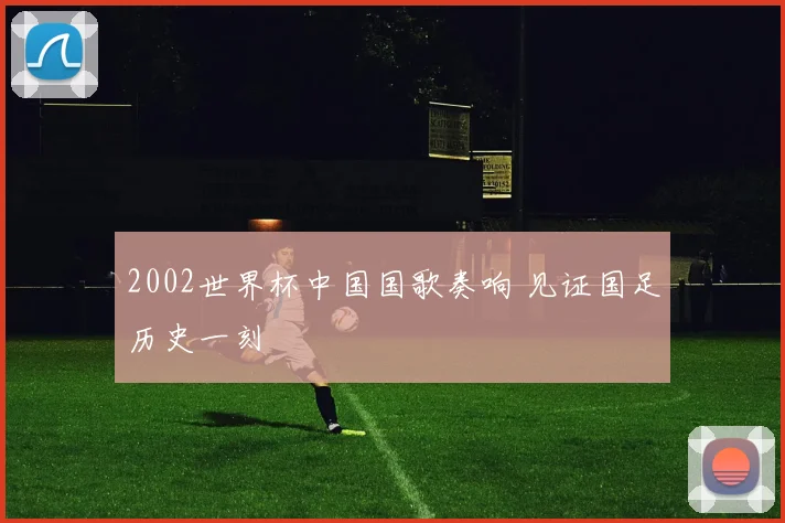 2002世界杯中国国歌奏响 见证国足历史一刻